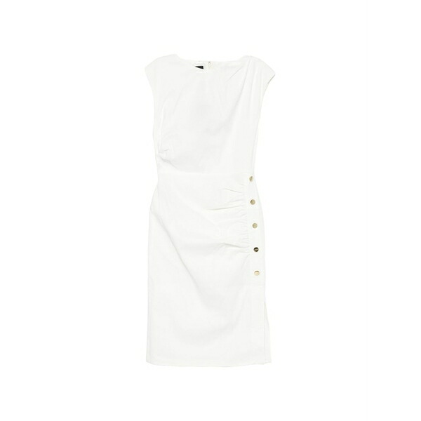 ピンコ レディース 衣装 トップス Alissa button detail dress White