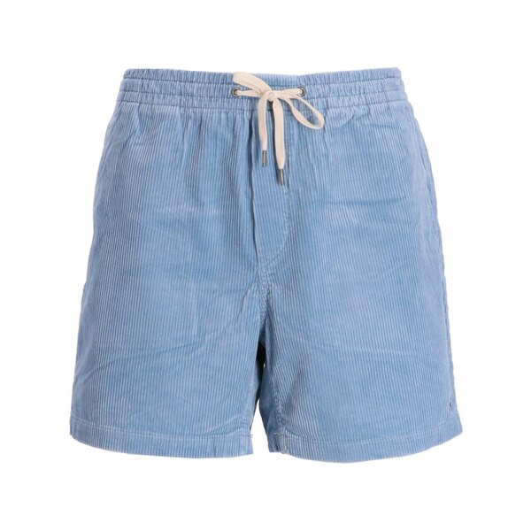 ラルフローレン メンズ 心地好いズボン下 ボトムス Corduroy drawstring shorts  Blue