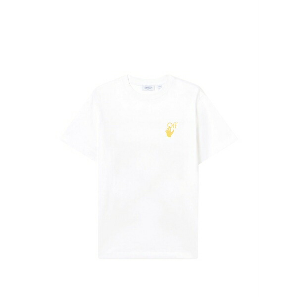 象牙色 メンズ プルオーバー トップス Printed t-shirt White
