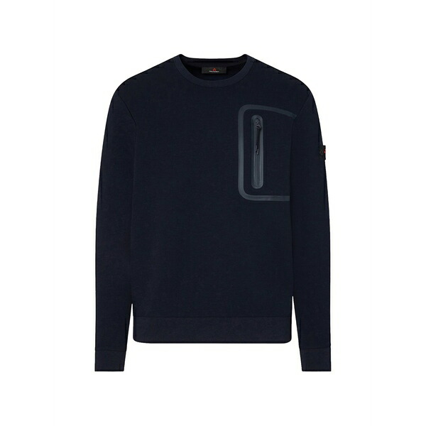 ピューテリー メンズ パーカー・スウェットシャツ アウター Gorie pocket sweatshirt Blue