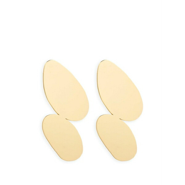 フェデリカ・トシ レディース ピアス&イヤリング アクセサリー Jenny drop earrings Gold|asty