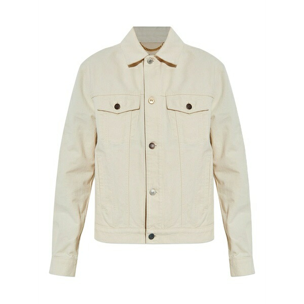 モスキーノ レディース 上衣＆上衣 アウター Button-fastening denim jacket Neutrals
