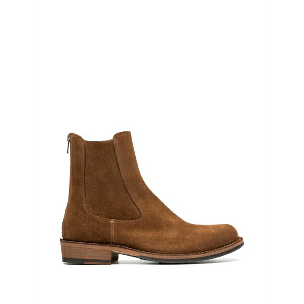 オフィチーネ クリエイティブ レディース ブーツ シューズ Legrand zip suede boots Brown｜asty