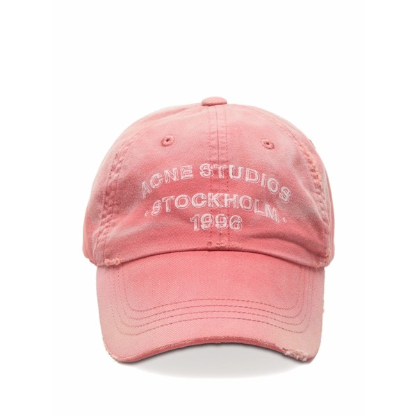 アクネ ストゥディオズ メンズ 鳥打ち帽 付属物 Logo cap Red
