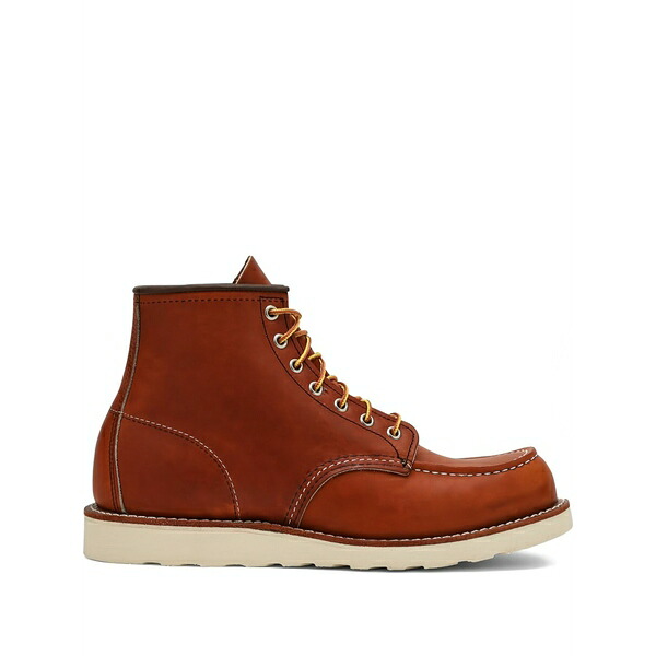 レッドウィング メンズ ブーツ シューズ Lace-up leather boots Brown