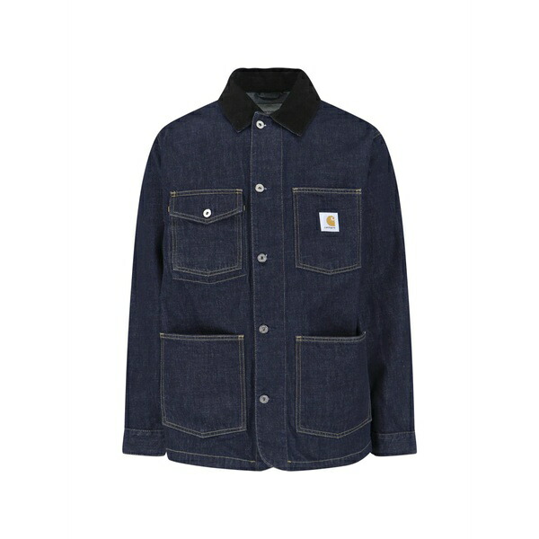カーハート メンズ コート アウター Pocket jacket Blue