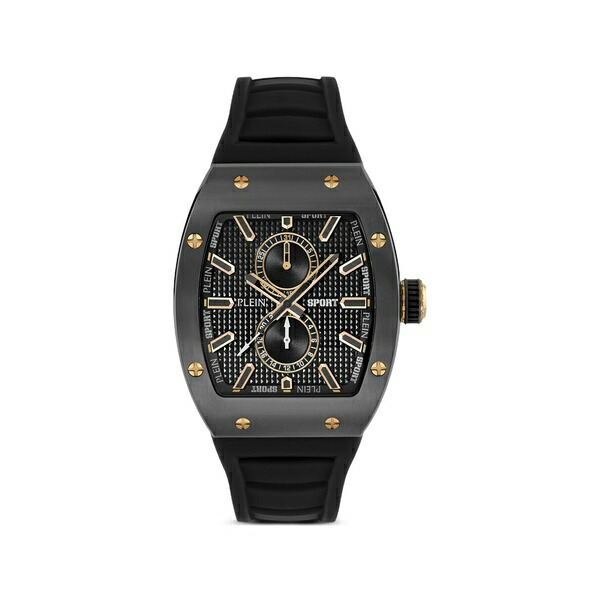 プレインスポーツ メンズ 腕時計 アクセサリー Stormbreaker 44mm watch Black|asty