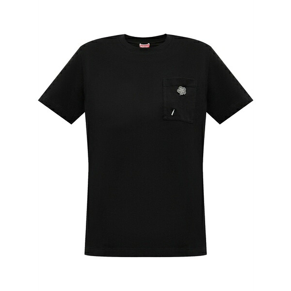 ケンゾー レディース プルオーバー トップス Boke flower t-shirt Black