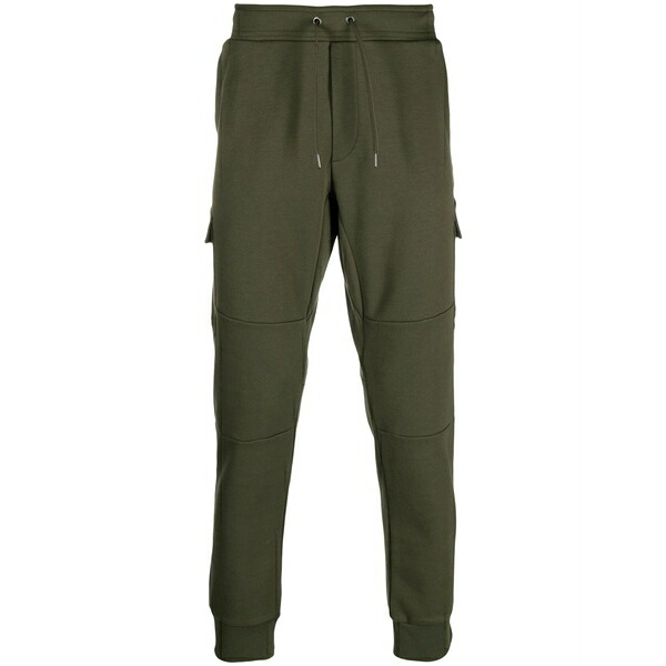 ラルフローレン メンズ 心地好いズボン下 ボトムス Cargo track pants Green