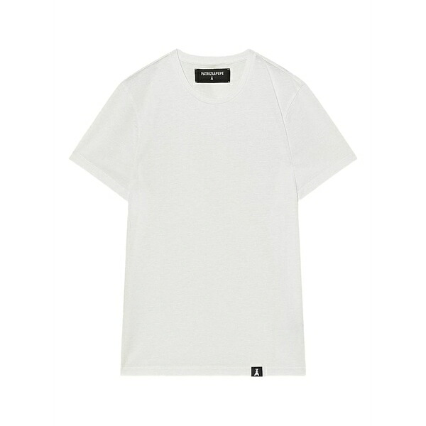 パトリツィア ペペ メンズ Tシャツ トップス Crew-neck t-shirt White|asty