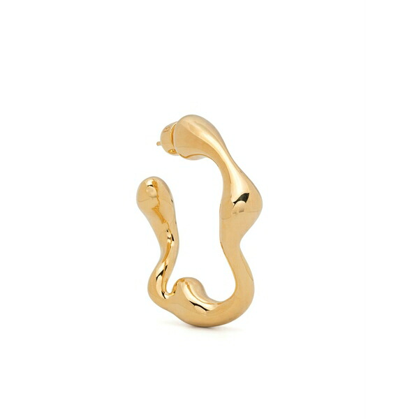 マリア ブラック レディース ピアス＆イヤリング アクセサリー Small splash single earring Gold｜asty