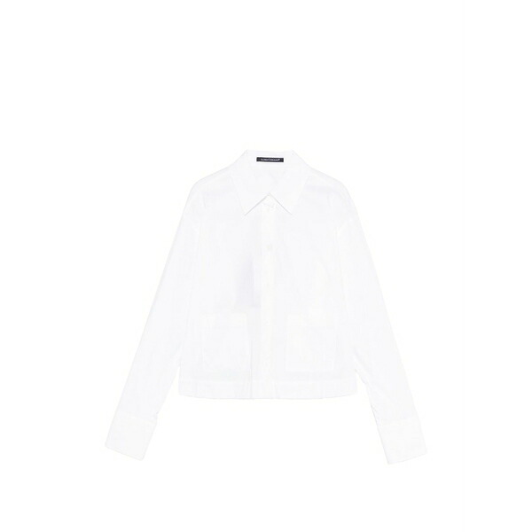 ルイーザ ヘレンケラーノ レディース プルオーバー トップス Long-sleeve front-pocket shirt White