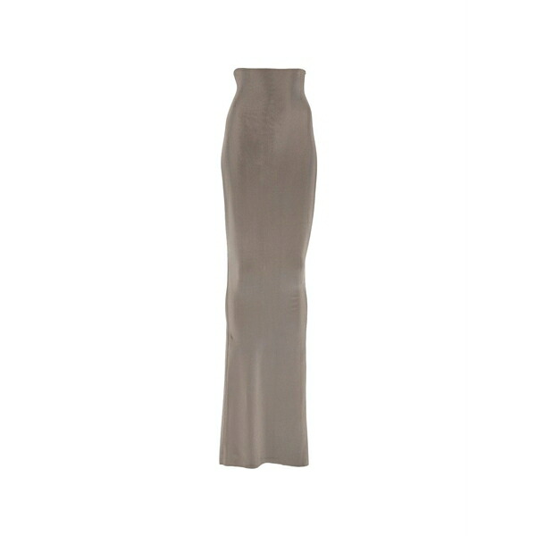 リックオウエンス レディース スコート ボトムス Dirt coda maxi skirt Grey