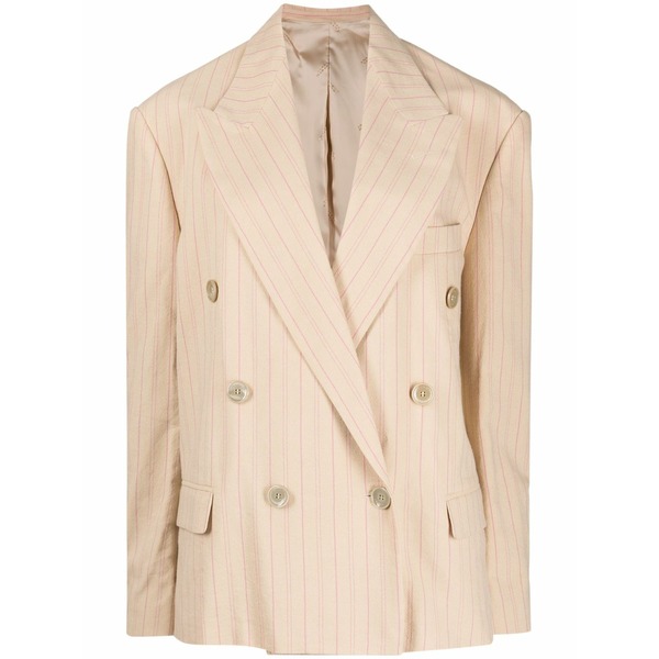 イザ呼びりん マラン レディース 上衣＆上衣 アウター Klero double-breasted blazer Neutrals