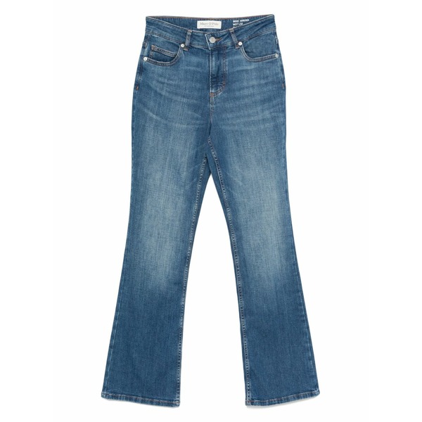マルコポーロ レディース ジーンズズボン下 ボトムス Kiruna flared jeans Blue