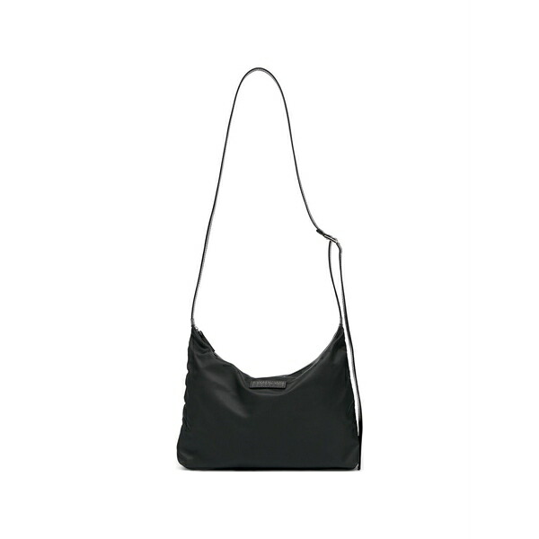 マルタンマルジェラ メンズ ショルダーバッグ 御徒面子 Zipped messenger bag Black