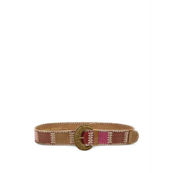 マリパルミ レディース 三尺帯 付属物 Patchwork belt Neutrals