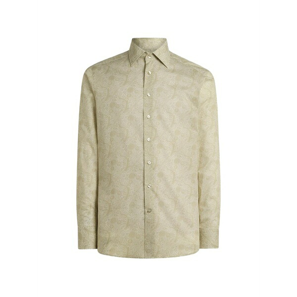 エトロ メンズ プルオーバー トップス Paisley shirt Neutrals