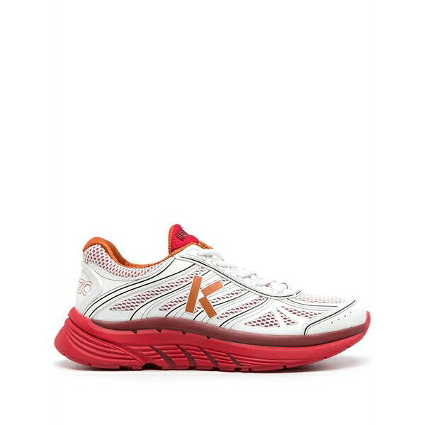 ケンゾー メンズ スニーカー シューズ Pace mesh sneakers White