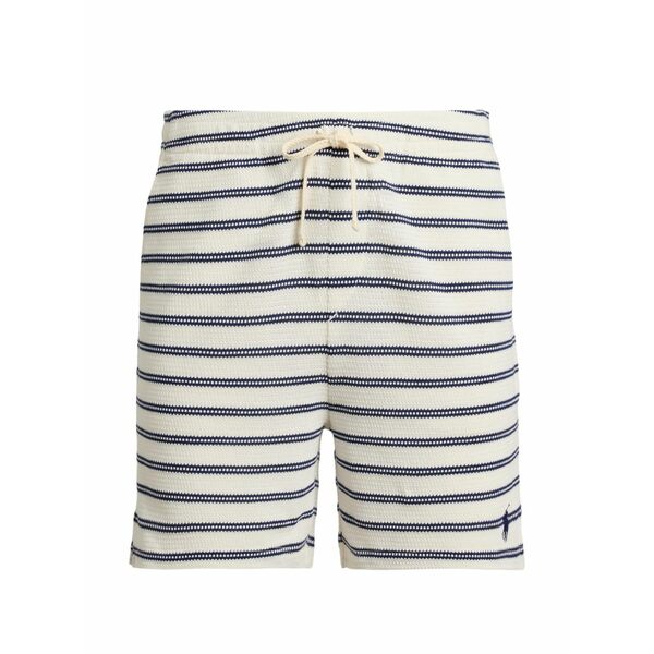 ラルフローレン メンズ 心地好いズボン下 ボトムス Striped-pattern drawstring shorts Neutrals