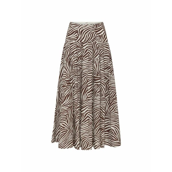 ニコラスカークウッド レディース スカート ボトムス Yasmin pleated midi skirt Brown