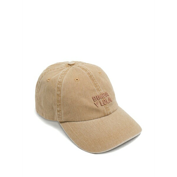 ビンバ イ ローラ レディース かぶり笠 付属品 Logo-detail cap Neutrals