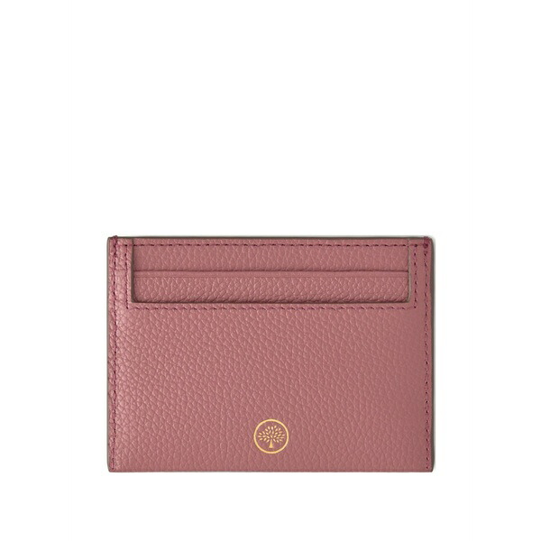 マル木ノ実 レディース 紙入れ 付属品 Logo-detail card wallet Pink