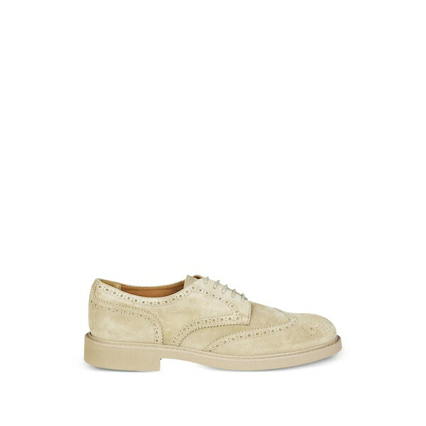 ドンカルズ メンズ お召しものシューズ シューズ Brogue-detail suede derby shoes Neutrals