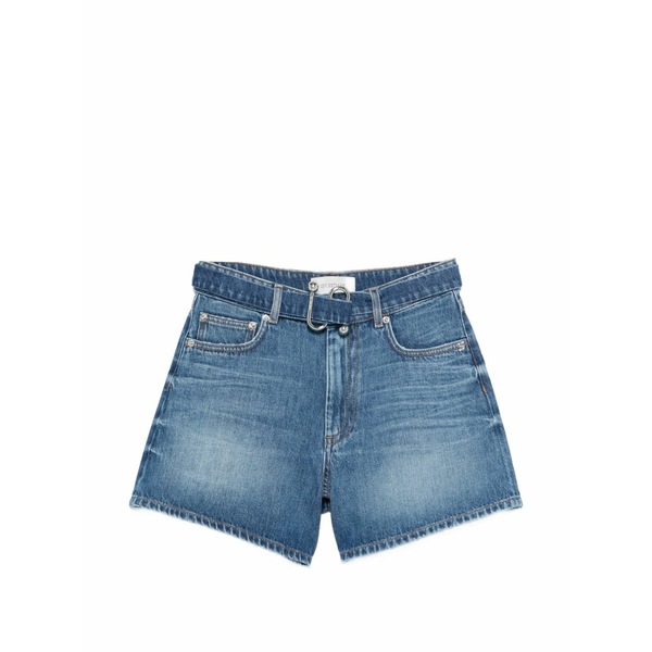 スポーツマックス レディース カジュアルパンツ ボトムス Belted trousers Blue