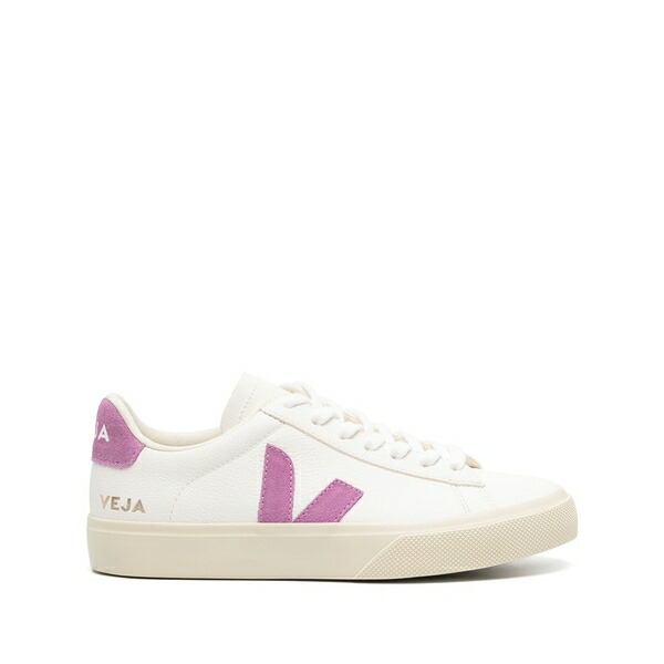 ヴェジャ レディース スニーカー シューズ Campo leather sneakers White｜asty