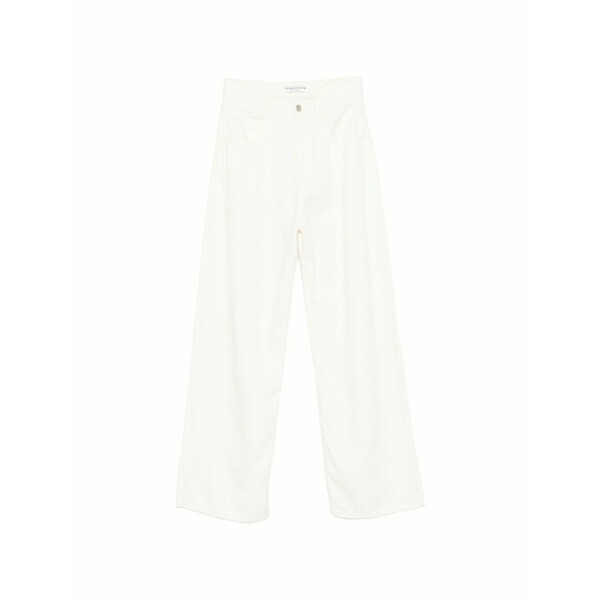 アイコン デニム レディース デニムパンツ ボトムス Poppy wide-leg  jeans Neutrals