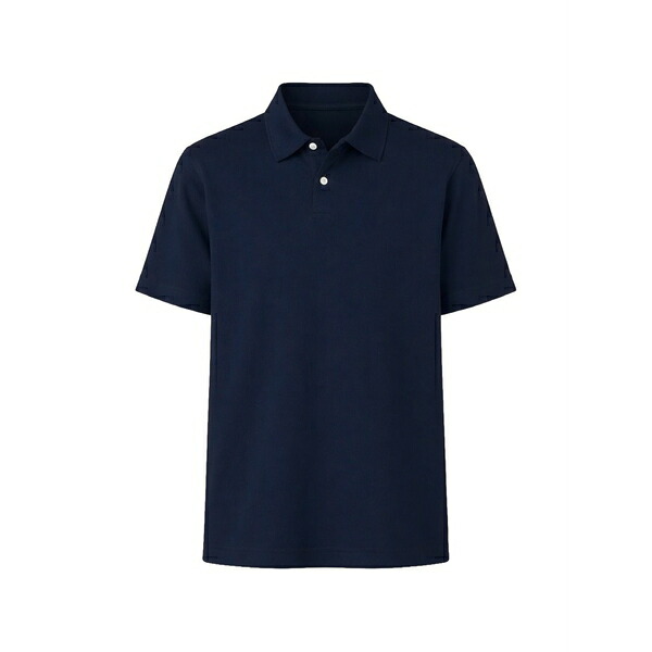 オフィシンジェネレール メンズ スポーツシャツ トップス Bruno button polo shirt Blue トップス-ポロシャツ-メンズファッション