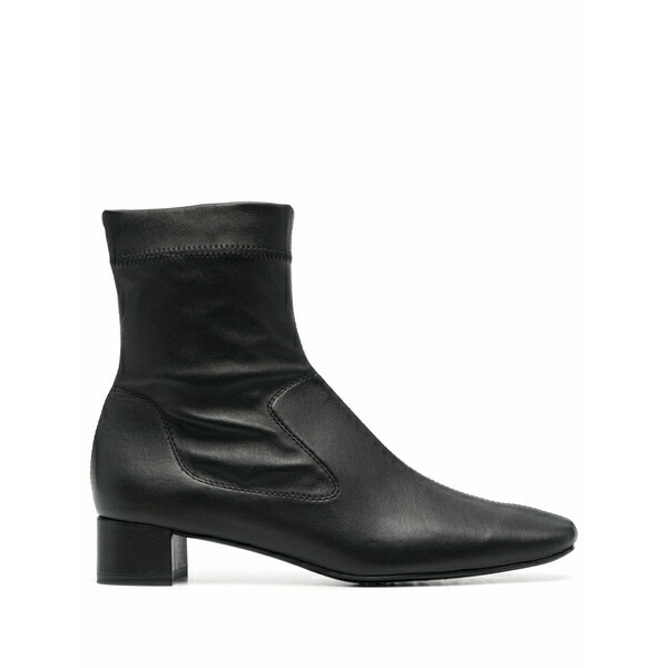 ペドロガルシア レディース ブーツ シューズ Ankle side-zip fastening boots Black