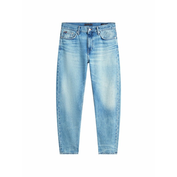 トミー ヒルフィガー メンズ デニムパンツ ボトムス Harlem regular-fit faded-effect straight-leg denim jeans Blue