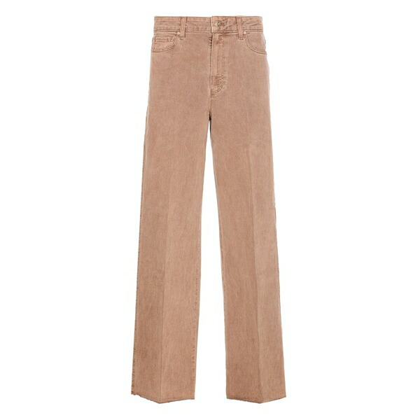 ペイジ レディース デニムパンツ ボトムス Anessa 31 logo-patch jeans Brown