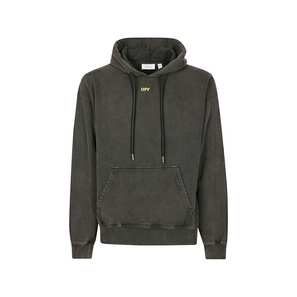象牙色 メンズ パーカー・スウェットシャツ アウター Fallen caravaggio graphic-print hoodie Grey