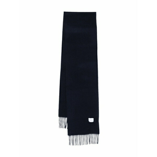 サンスペル メンズ えり巻き・袈裟・えり巻き 付属物 Cashmere fringed scarf Blue