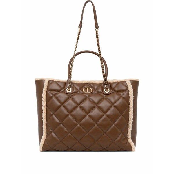 ツインセット レディース トートバッグ バッグ Voyage tote bag Brown|asty