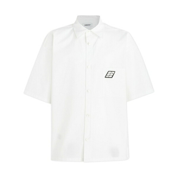 アンブッシュ メンズ シャツ トップス Cotton shirt White｜asty 37,570円