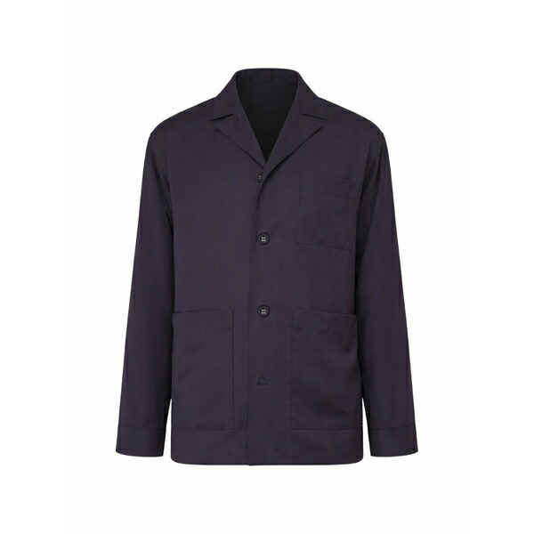 オフィシンジェネレール メンズ プルオーバー トップス Pocket shirt Blue