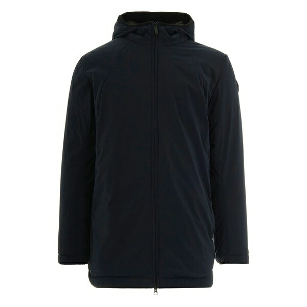 コルマール メンズ 上衣＆上衣 アウター Logo-patch hooded jacket Blue
