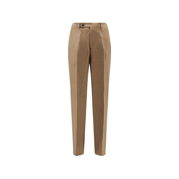 コルネリアーニ メンズ 心地好いズボン下 ボトムス Buttoned trousers Neutrals