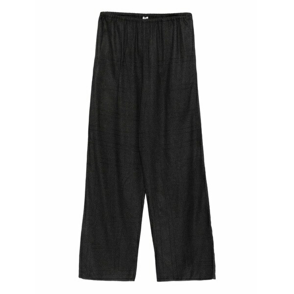 トーテム レディース カジュアルパンツ ボトムス Monogram flannel trousers Grey
