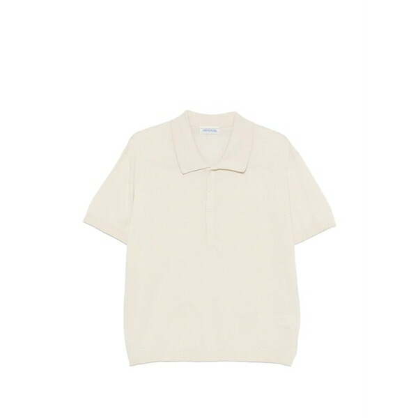 インペリアル メンズ スポーツシャツ トップス Short-sleeves polo shirt Neutrals