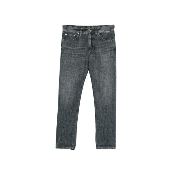 ドンダップ メンズ ジーンズズボン下 ボトムス Washed-effect five-pocket jeans Grey