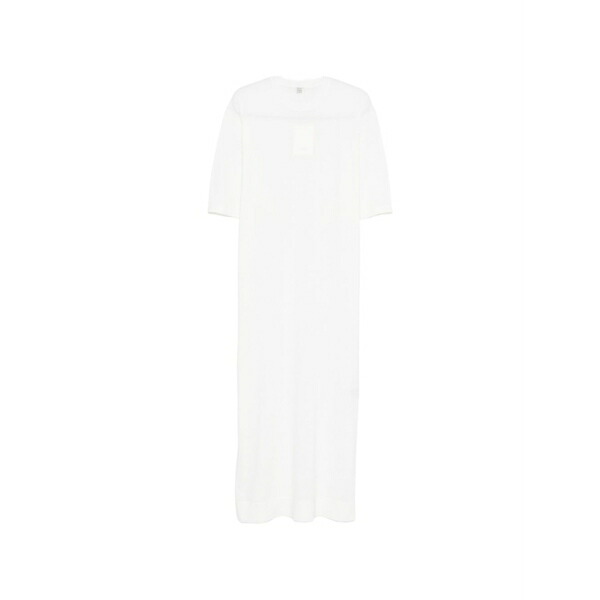 トーテム レディース ワンピース トップス Merino knit maxi dress Neutrals｜asty
