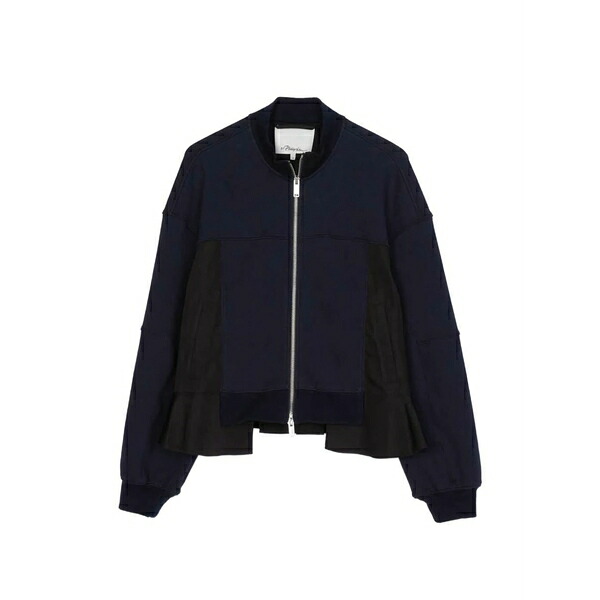 スリーワンフィリップリム レディース 上衣＆上衣 アウター Panelled zip-up jacket Blue
