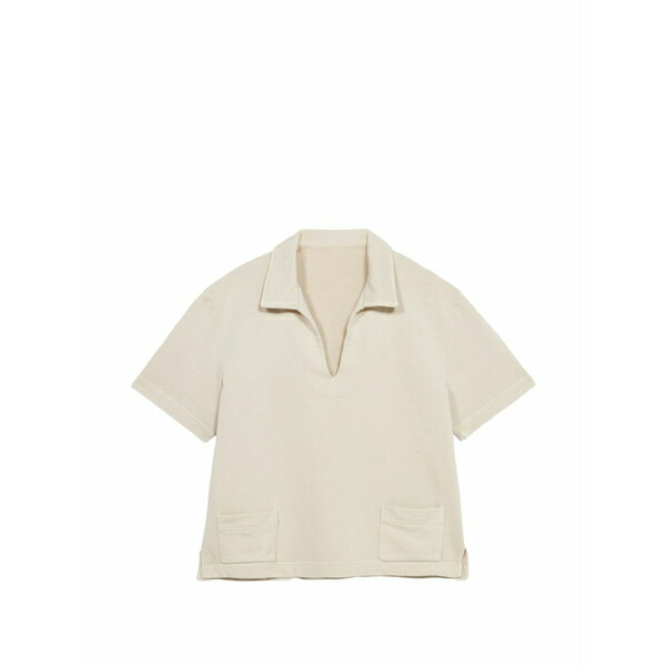 フォルテラ メンズ プルオーバー トップス Grand v-neck pocket t-shirt Neutrals