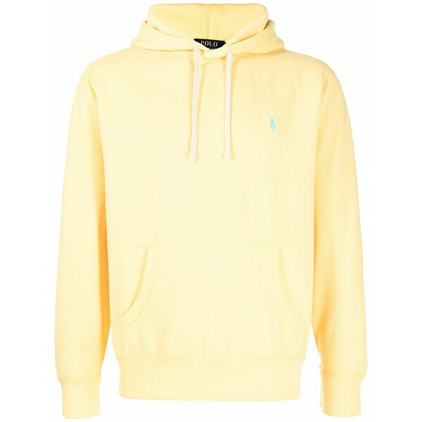 ラルフローレン メンズ パーカー・スウェットシャツ アウター Pony fleece hoodie Yellow