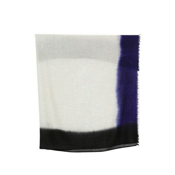 ファリエロ サルティ レディース 消音装置・袈裟・えり巻き 添え物 Giudy frayed scarf White